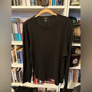 Alfani Black Knit Cardigan